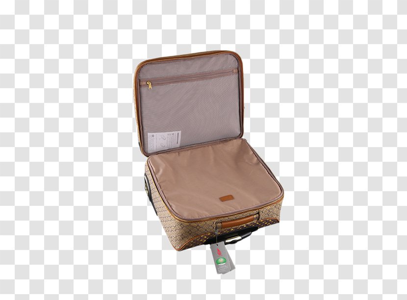 Open Luggage - Baggage - Brown Transparent PNG
