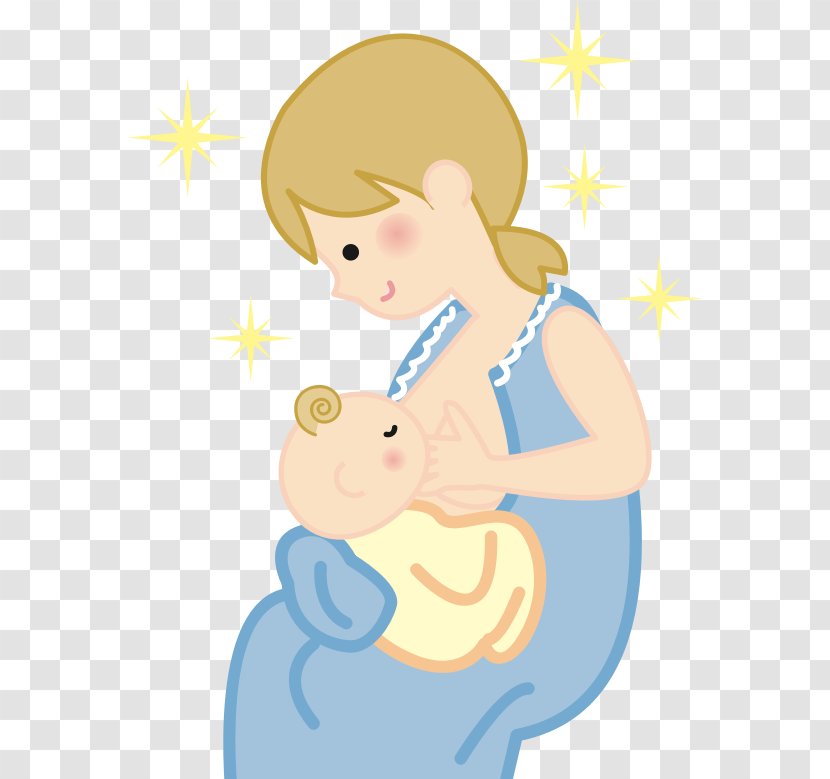 Clip Art Mother Infant Breast Milk - Cartoon - Baby Transparent PNG