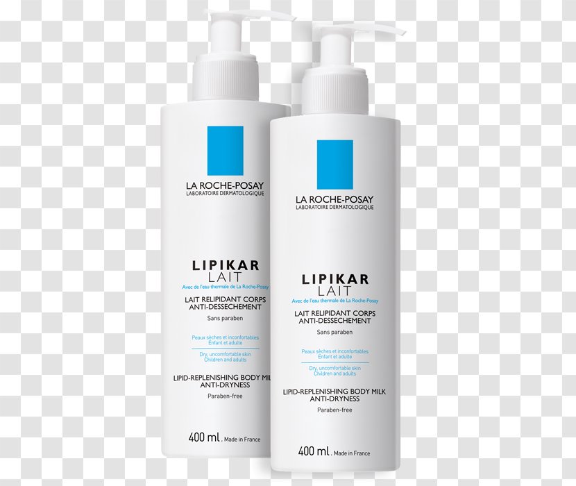 Lotion La Roche-Posay Lipikar Body Milk Skin Moisturizer Balm AP+ - Lait Transparent PNG