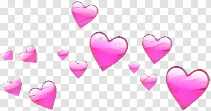 Valentines Day Heart - Magenta - Pink Transparent PNG