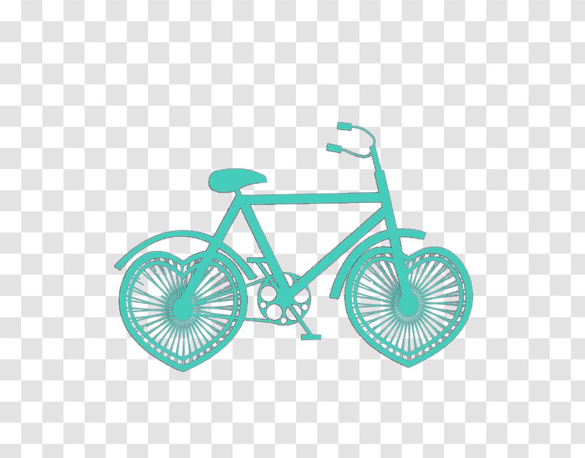 Bicycle Frame - Bike Profile Transparent PNG