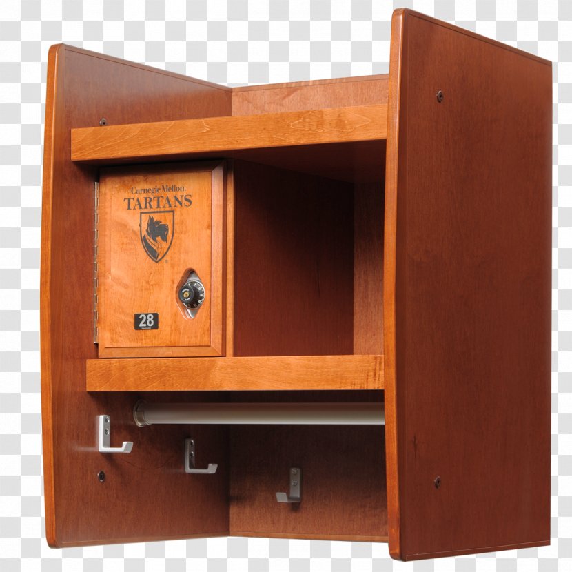 Changing Room Shelf Locker Wood - Masonry Transparent PNG