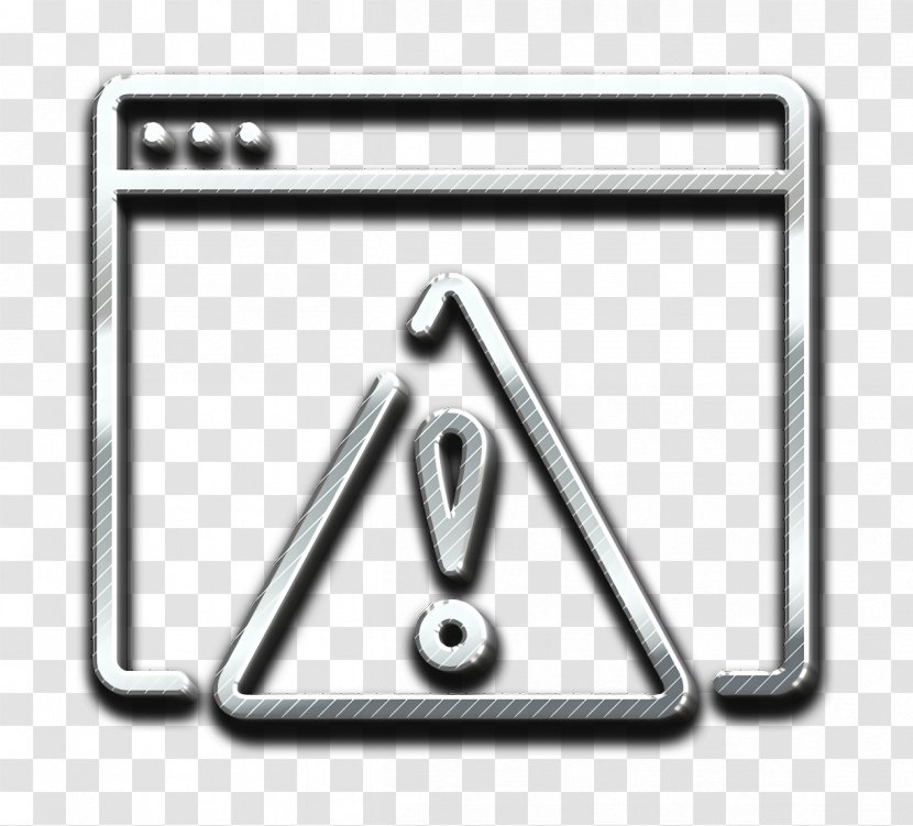 Exclamation Icon Mark - Sign - Symbol Triangle Transparent PNG