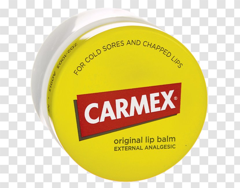 Lip Balm Sunscreen Carmex Jar - Yellow Transparent PNG
