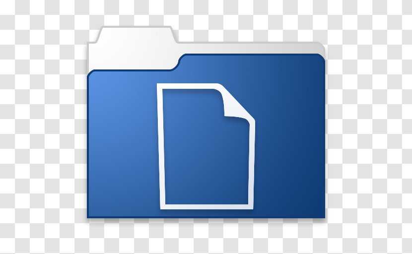 Blue - Directory - Folders Transparent PNG