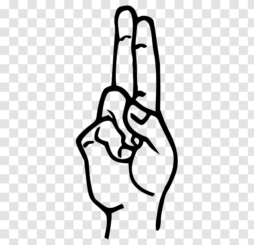 American Sign Language English - Finger Transparent PNG