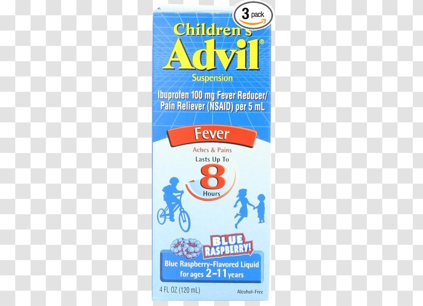 Ibuprofen Children's Advil Ache Pharmaceutical Drug - Tylenol - Fever Child Transparent PNG