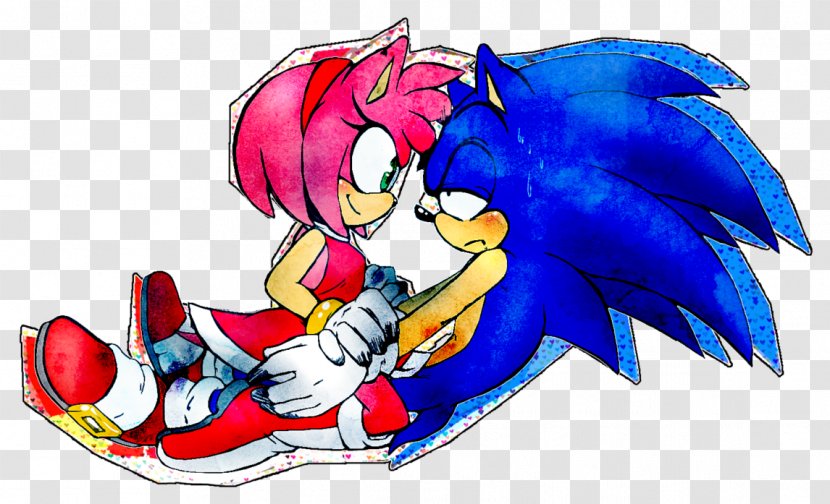 Sonic & Sega All-Stars Racing Amy Rose The Hedgehog Shadow Metal - Cartoon Transparent PNG