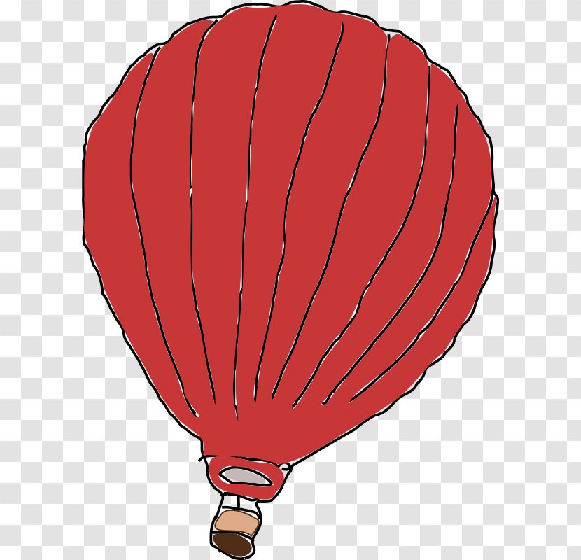 Hot Air Balloon Penguin Red Clip Art - Cartoon Transparent PNG