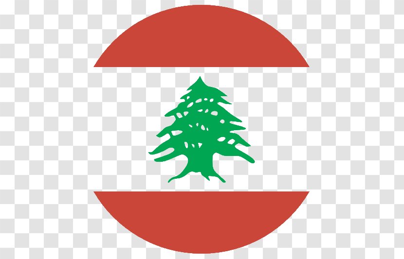 Flag Of Lebanon National Cedrus Libani - Christmas Tree Transparent PNG