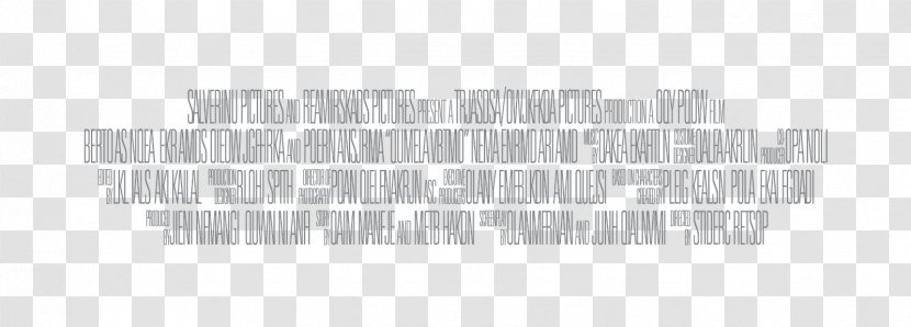Film Poster Closing Credits Billing Transparent PNG