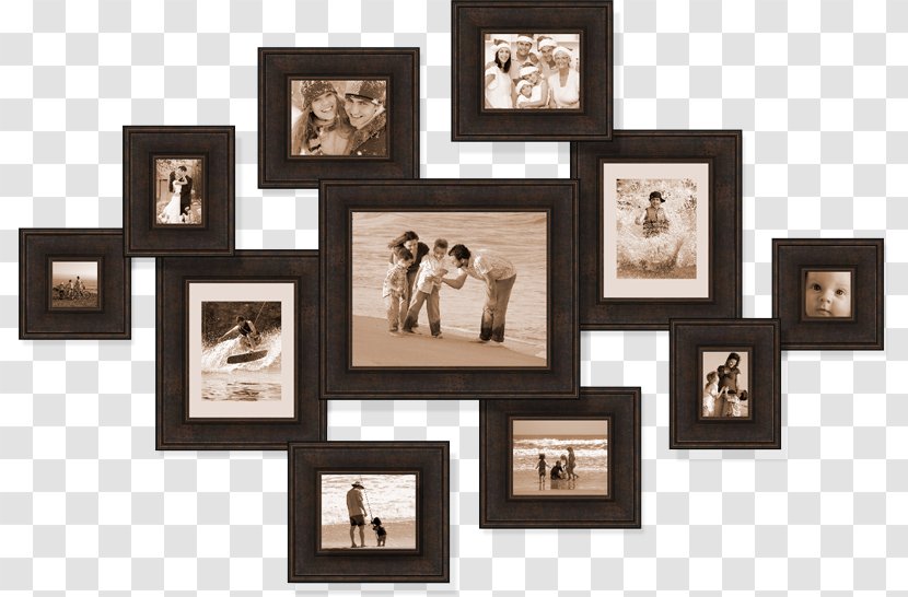 Picture Frames Collage Work Of Art Photomontage Museum - Decor Transparent PNG