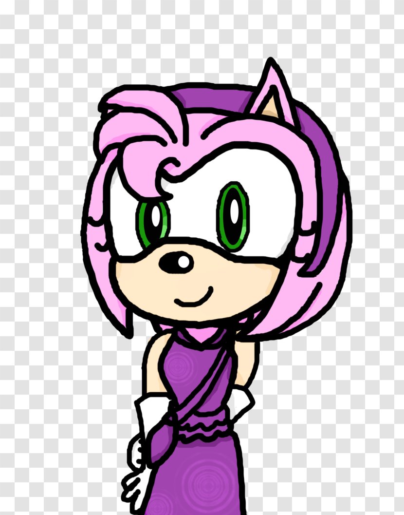 Clip Art Illustration Amy Rose Human Behavior - Frame - Sonic Boom Transparent PNG