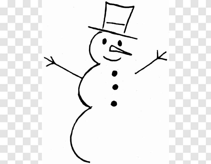 Snowman Free Content Clip Art - Finger - Clipart Transparent PNG