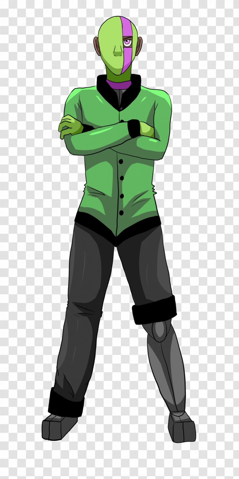 Animated Cartoon Illustration Green Headgear - Sports Equipment - Formal Attire Transparent PNG