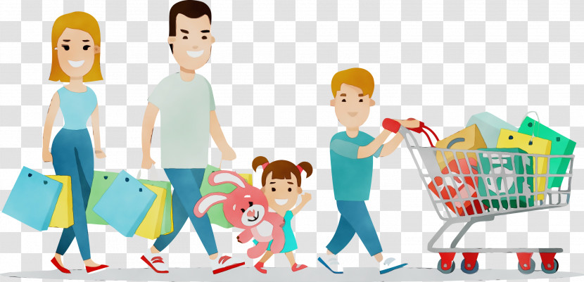 People Child Cartoon Sharing Playing With Kids Transparent PNG