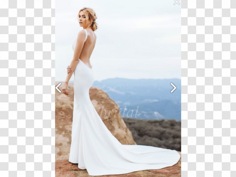 Wedding Dress Gown The Collection Bridal Train - Neck Transparent PNG