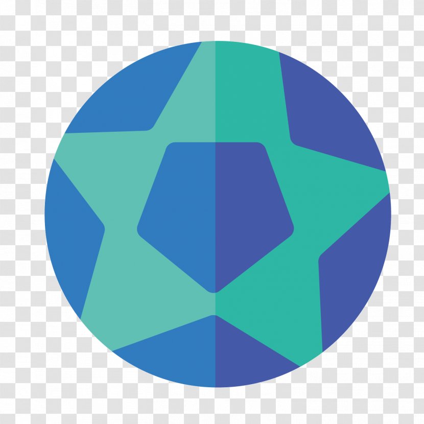 Circle Area Blue - Aqua - Football Transparent PNG
