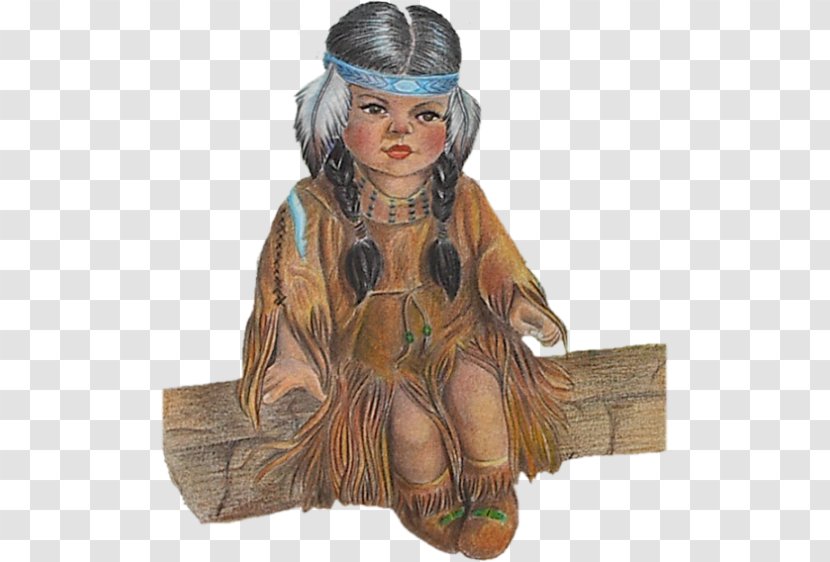 Costume Design Figurine - Indienne Transparent PNG