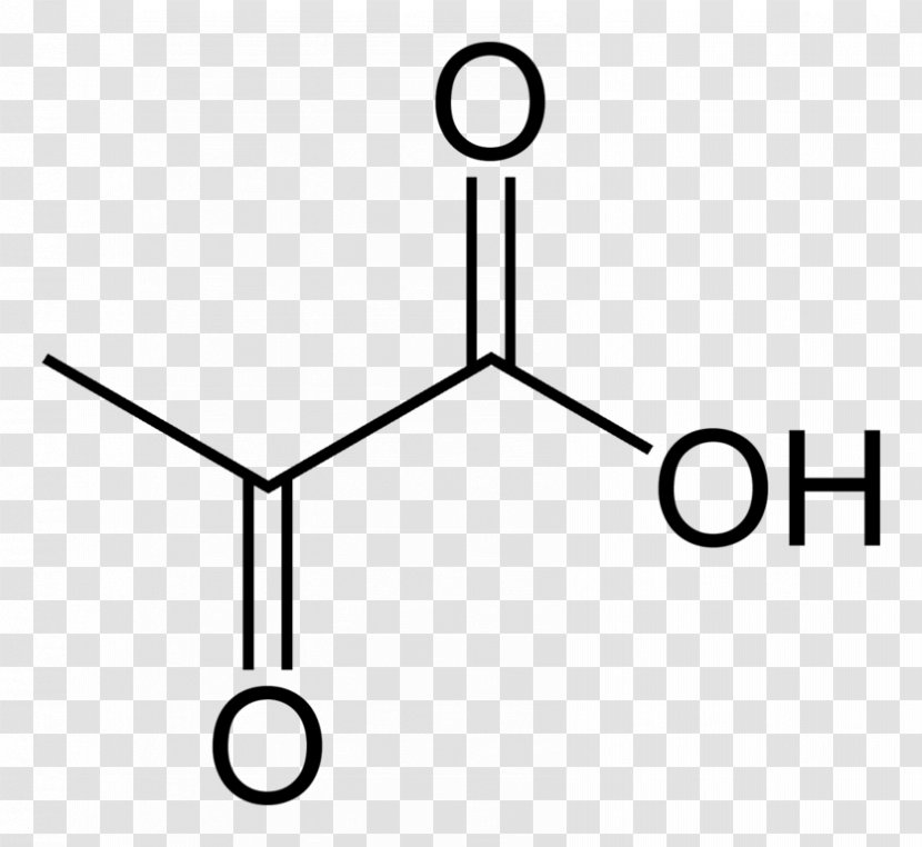 Pyruvic Acid Keto Ketone Carboxylic - Thiomalic - Area Transparent PNG