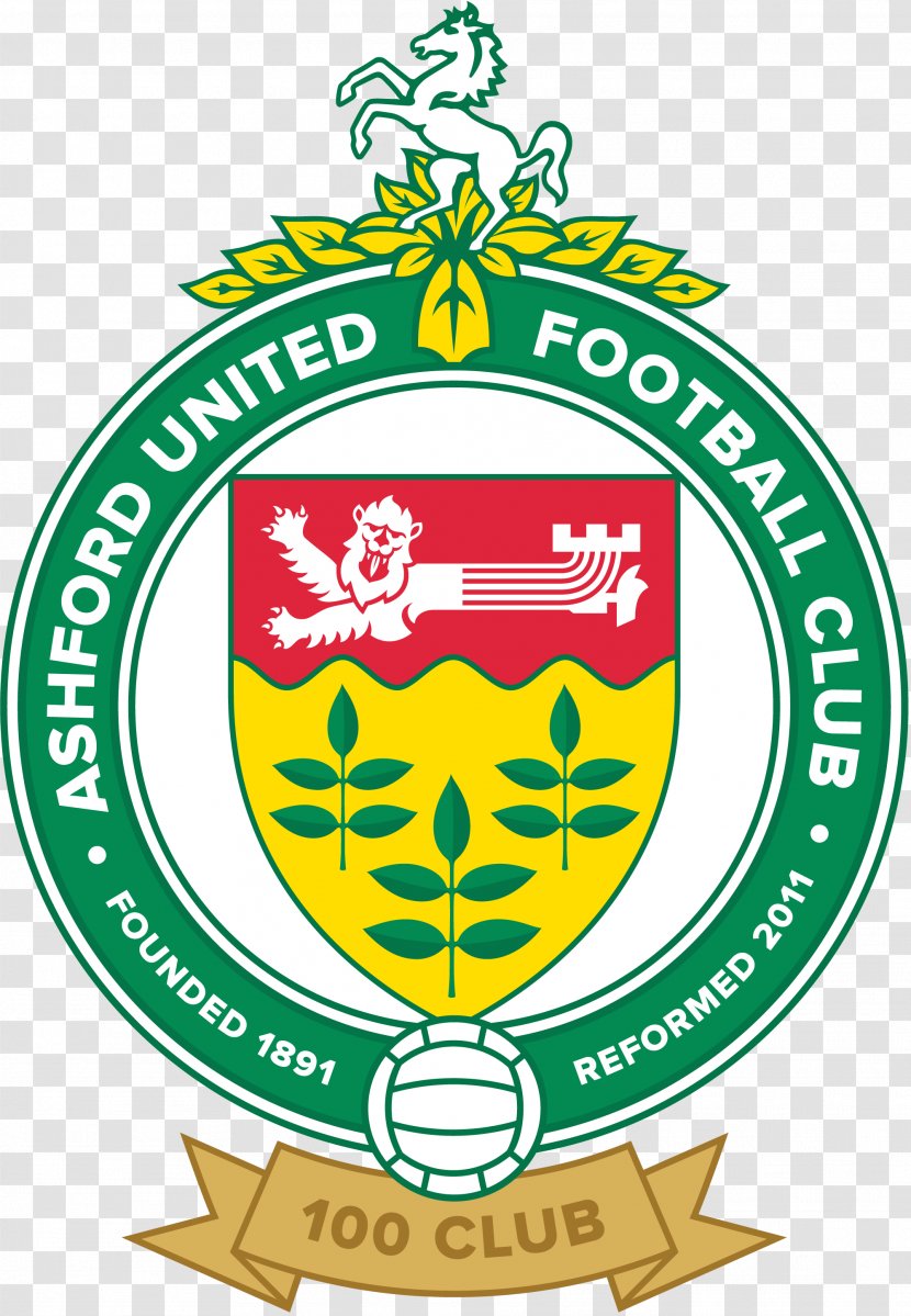 Ashford United F.C. Isthmian League Ebbsfleet Hythe Town - Crest - Football Transparent PNG