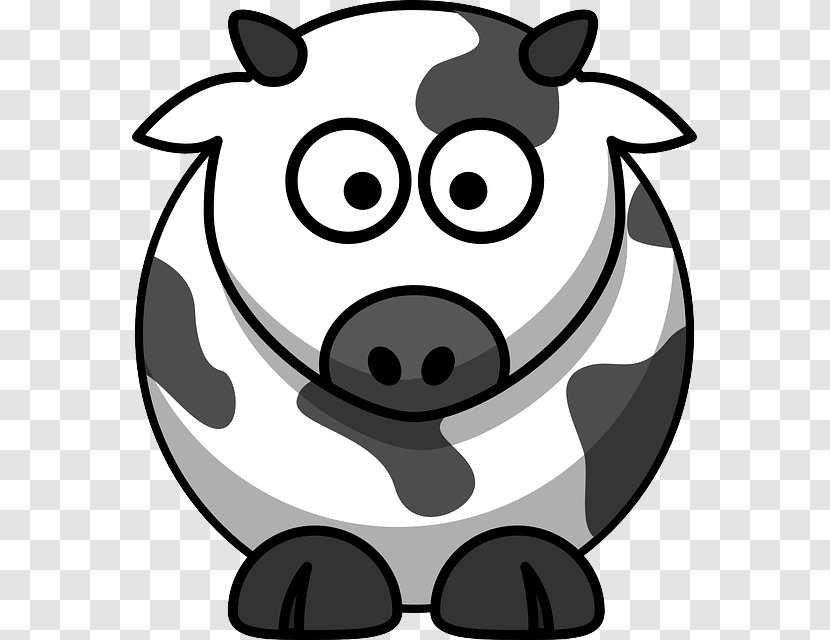 Cattle Drawing Cartoon - Head - Cow Farm Transparent PNG