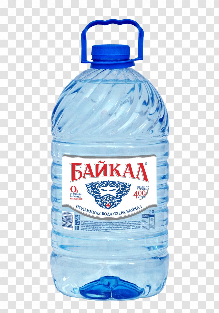 Mineral Water Bottles Lake Baikal VIPSERVICEMARKET.RU - Bottle Transparent PNG
