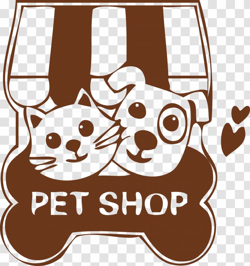 Dog Cat Pet Shop - Like Mammal - Cats And Dogs Decoration PET,SHOP Transparent PNG