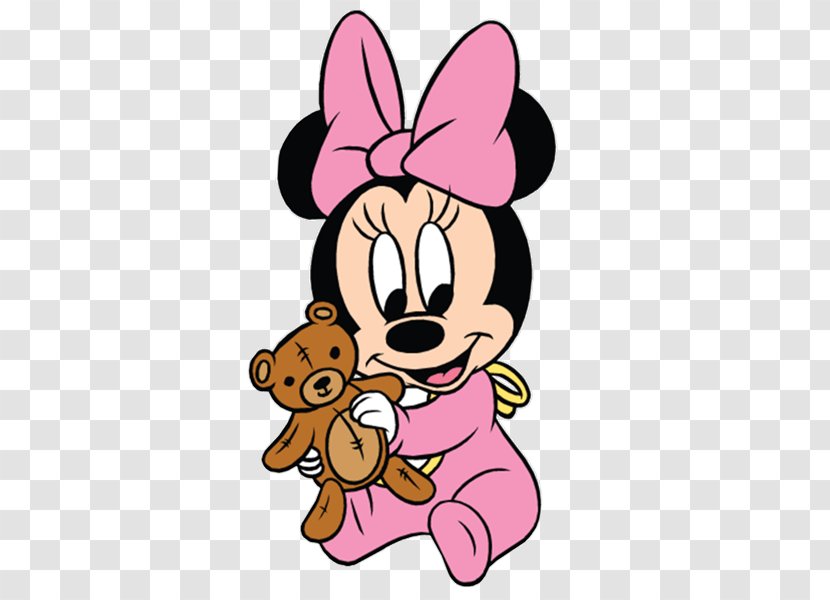 Minnie Mouse Mickey Pluto Donald Duck Clip Art - Heart Transparent PNG