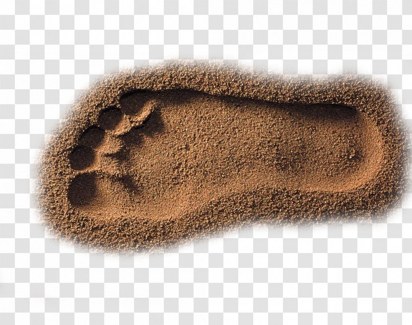 Beach Sand - Nice Footprints Transparent PNG