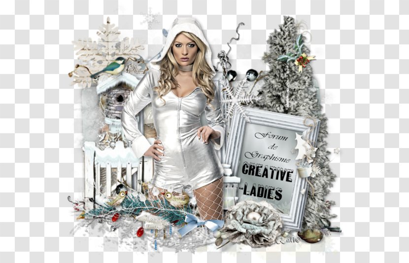 Christmas Tree White Russian Ornament Halloween Costume Transparent PNG