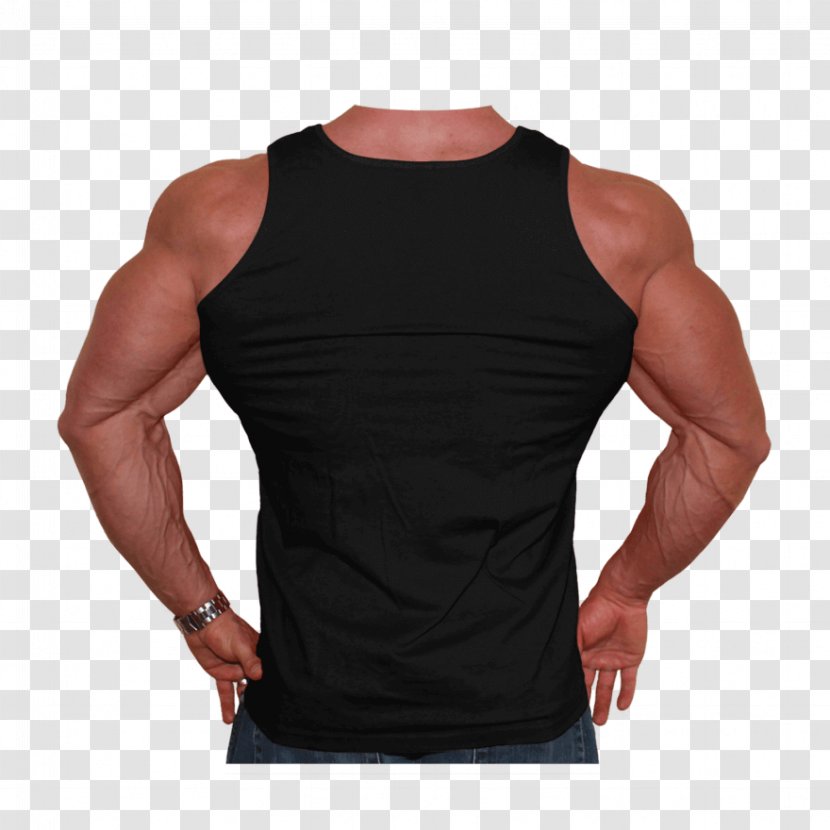 Western Gorilla T-shirt Silberrücken Sleeveless Shirt Bodybuilding - Silhouette Transparent PNG