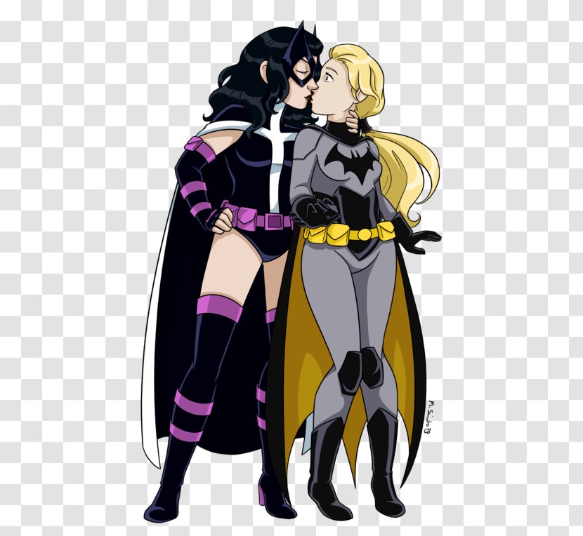 Batgirl Huntress Nightwing Batwoman Catwoman - Silhouette Transparent PNG