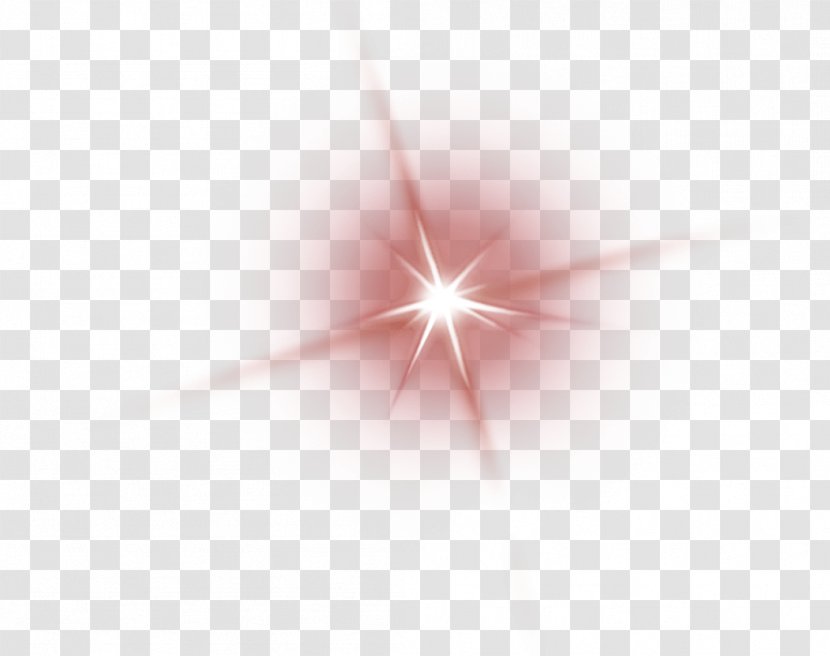 Triangle Symmetry Point Pattern - Computer - Red Star Effect Element Transparent PNG