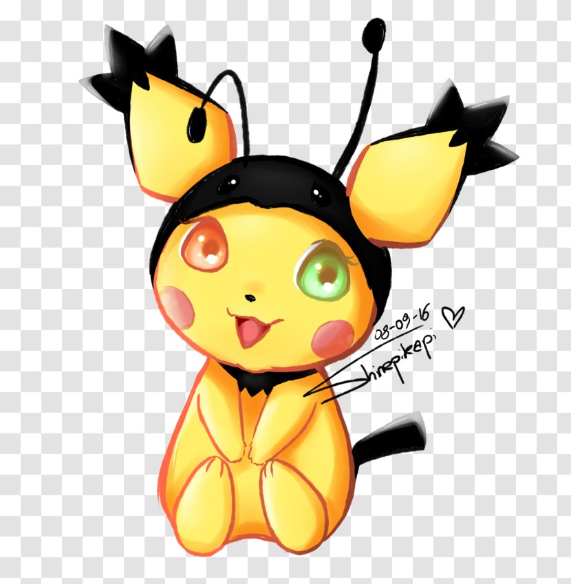 Pichu Pikachu Pokémon Trading Card Game - Membrane Winged Insect Transparent PNG