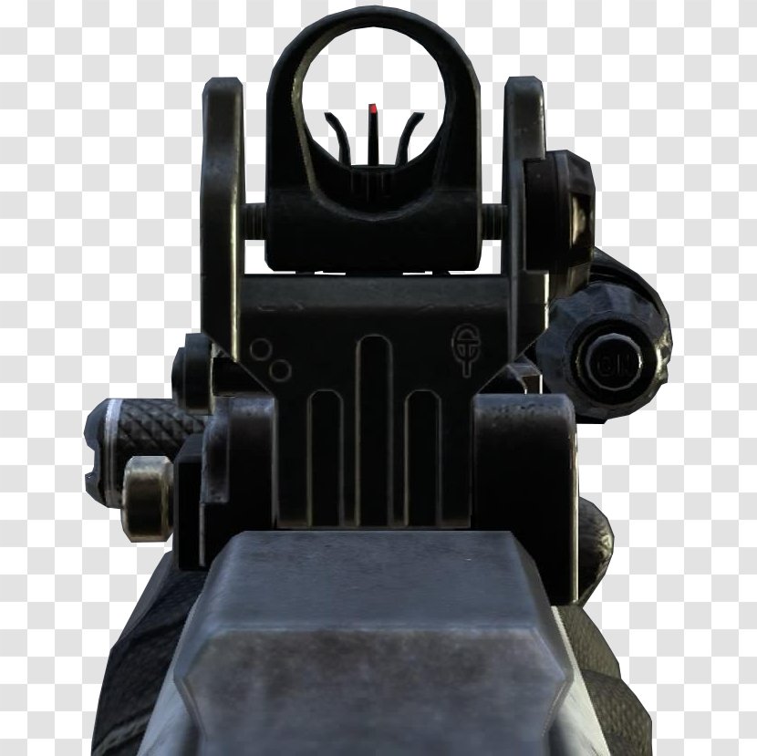 Telescopic Sight Iron Sights - Firearm Transparent PNG