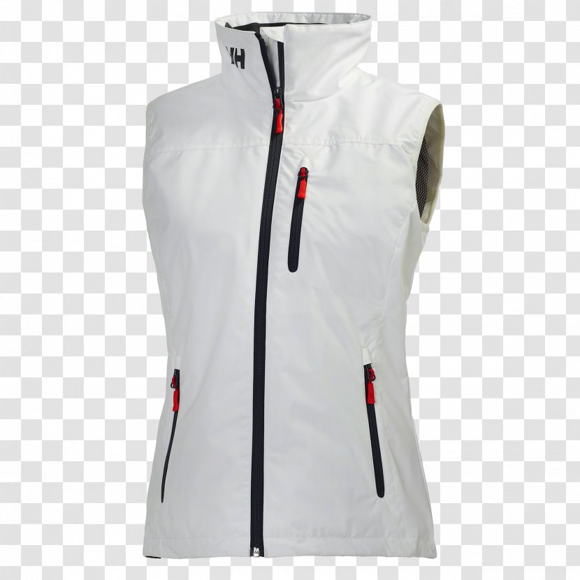 T-shirt Helly Hansen Jacket Hoodie Gilets - Lining - White Vest Transparent PNG