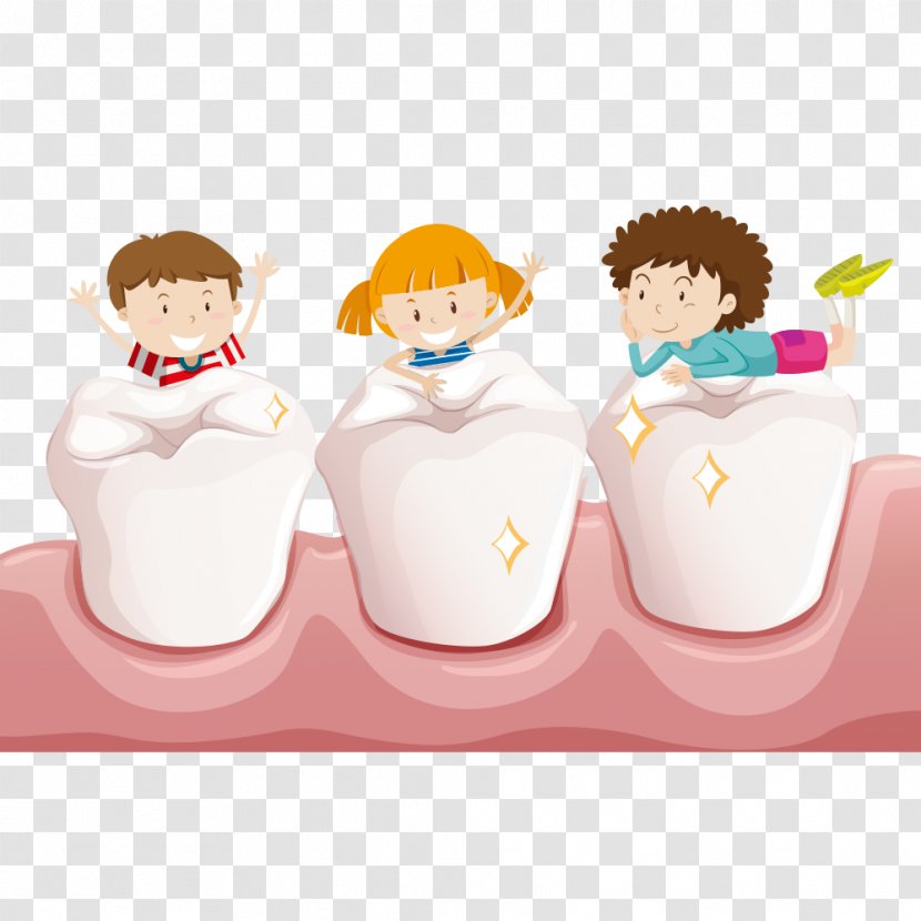 Tooth Child Teeth Cleaning Deciduous - Permanent - Play Transparent PNG