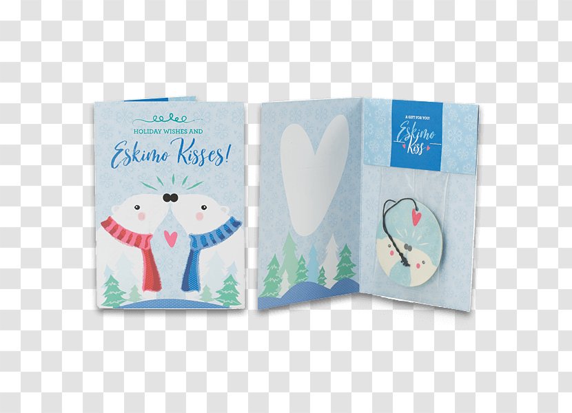 Eskimo Kissing Greeting Christmas And Holiday Season - Material - Kiss Transparent PNG