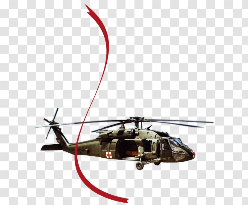 Sikorsky UH-60 Black Hawk Helicopter Rotor HH-60 Pave S-70 - Military Transparent PNG