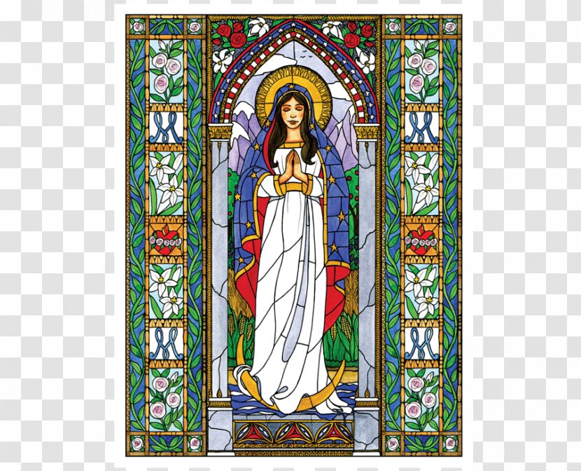 Stained Glass Religion Material Transparent PNG