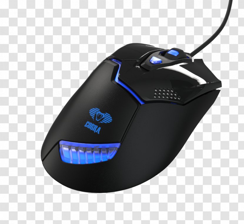 Computer Mouse E-Blue Cobra II EMS151 Dots Per Inch Optical Light-emitting Diode - Pc Game Transparent PNG