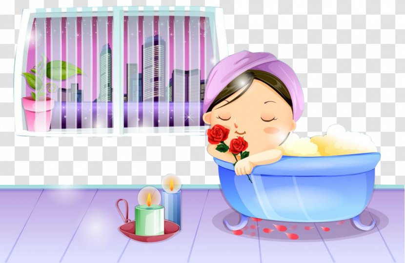 Bathing Bubble Bath Bathtub Stock Photography - Sauna - Baby Transparent PNG