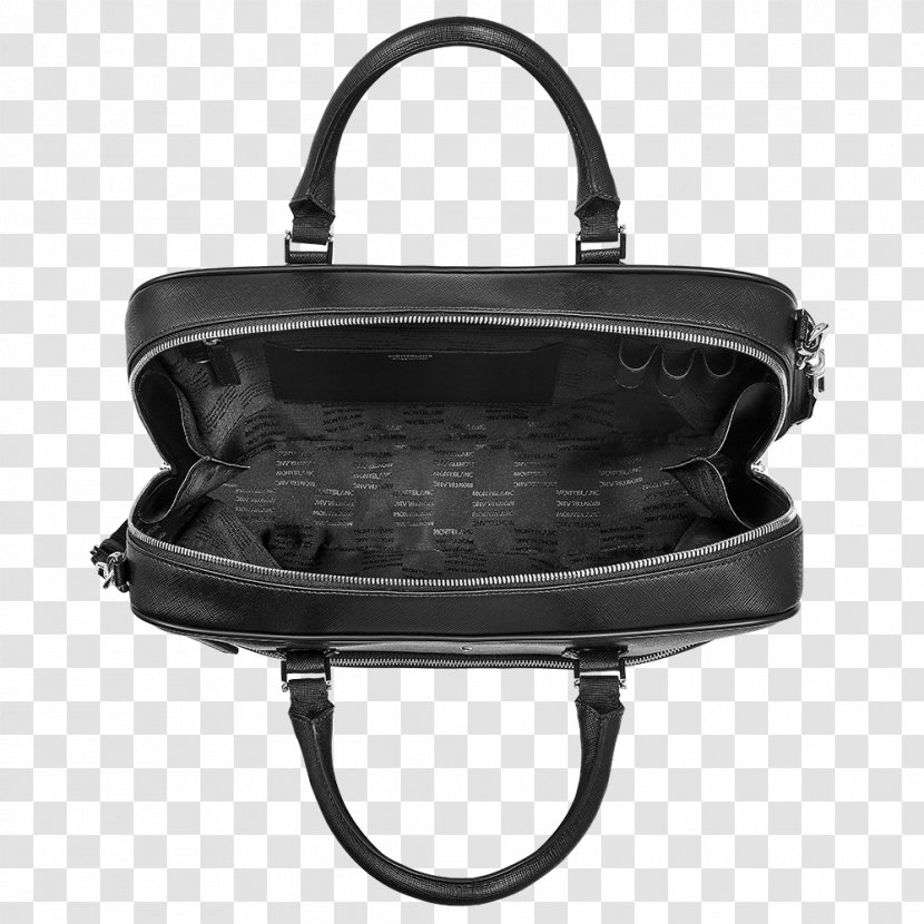 Montblanc Meisterstück Handbag Briefcase - Black - Bag Transparent PNG