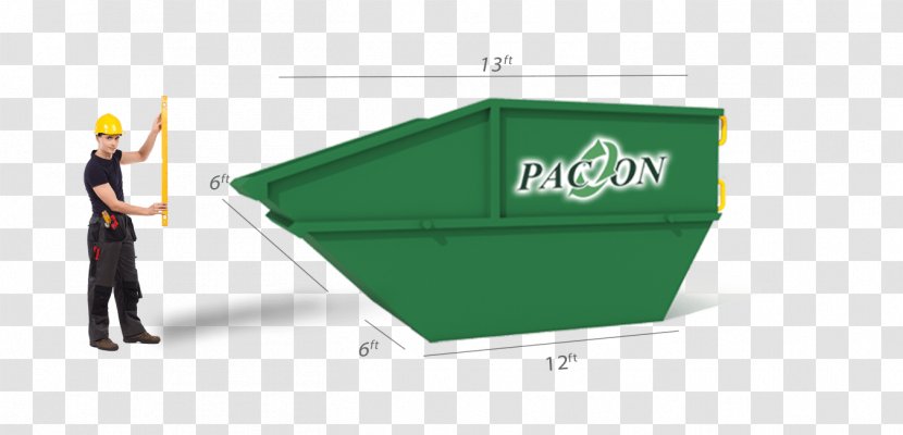 Pacon.ie Skips Recycling Rubbish Bins & Waste Paper Baskets - Brand Transparent PNG