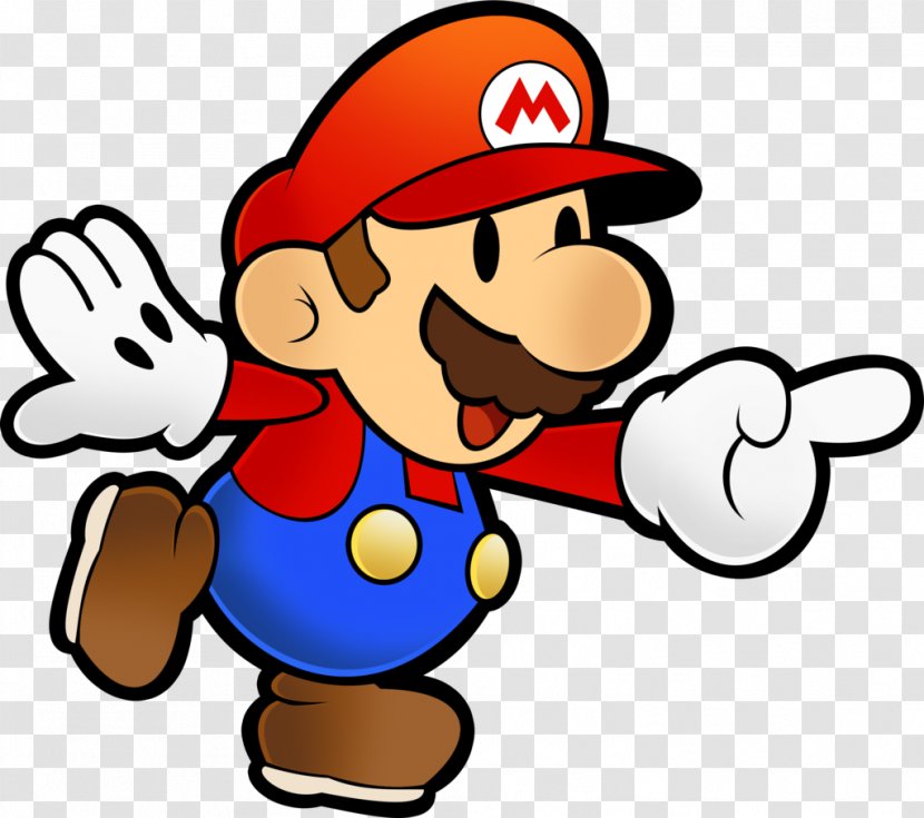 Super Paper Mario Luigi Wii - Video Game Transparent PNG