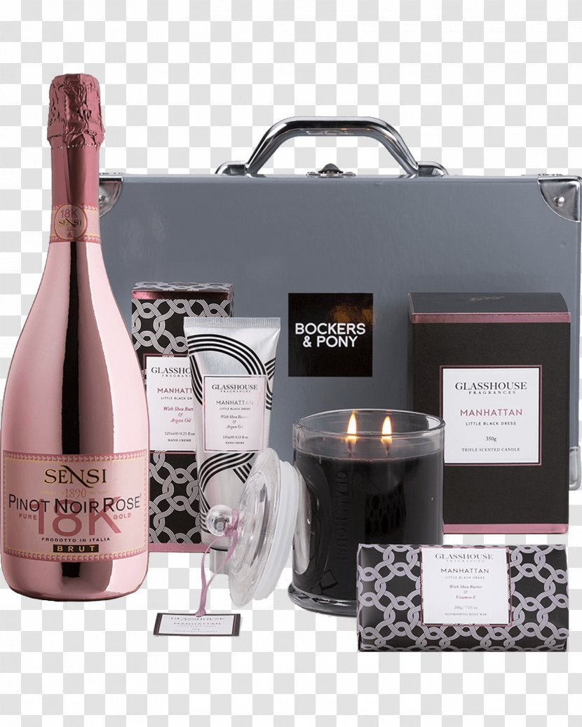 Champagne Hamper Liqueur Wine Manhattan - Gift Transparent PNG
