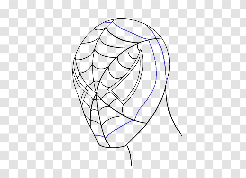 Spider-Man Drawing Venom Sketch - Flower - Spider-man Transparent PNG
