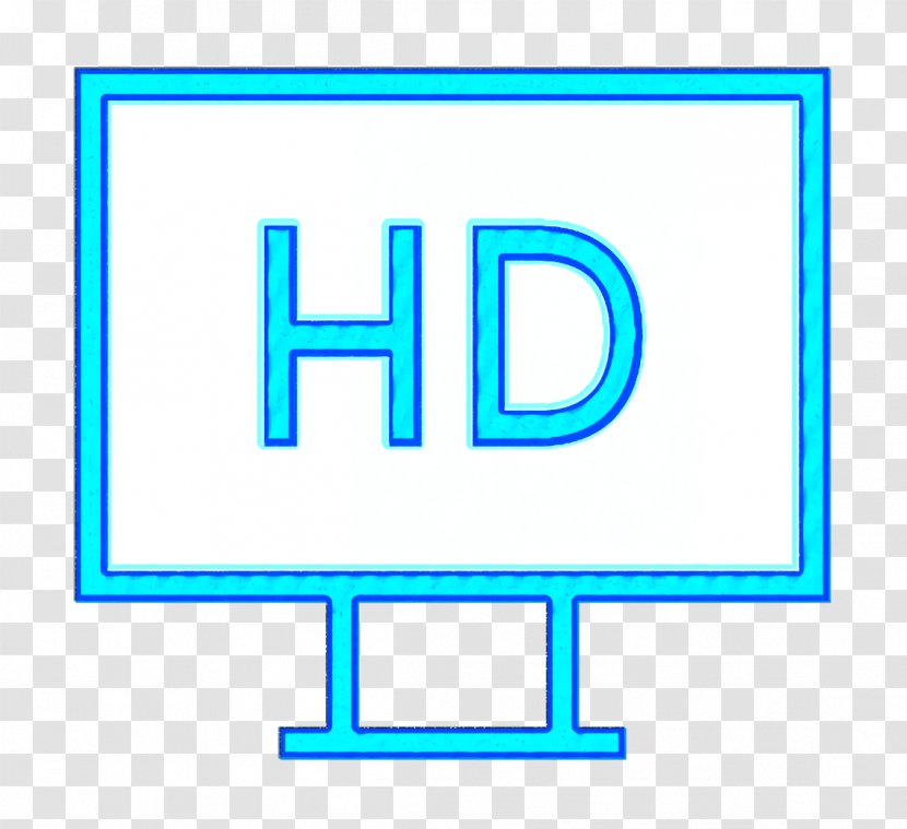 Computer Icon Desktop Imac - Azure - Rectangle Signage Transparent PNG