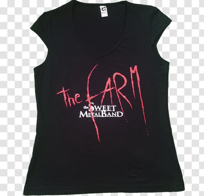 T-shirt Sleeveless Shirt Gilets Font - Black M - Metal Band Transparent PNG